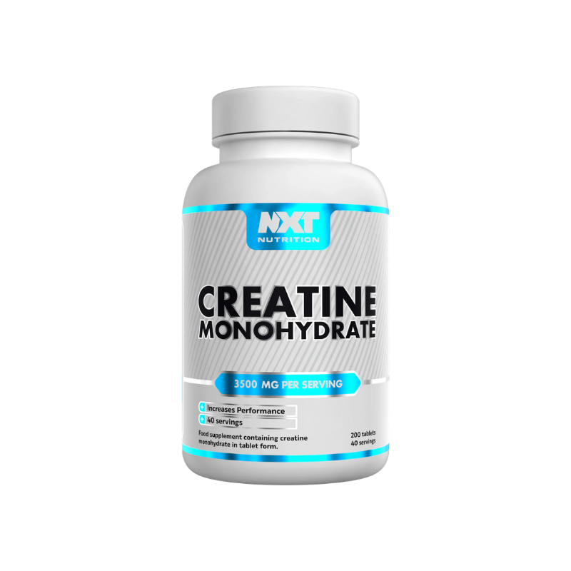 NXT Creatine Monohydrate Tablets (200)