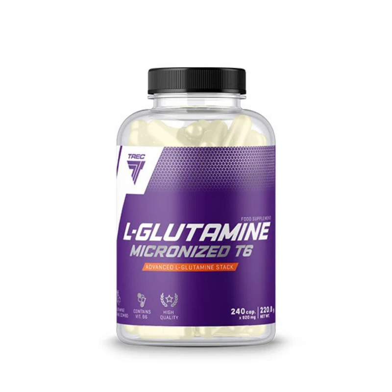 Trec L-Glutamine Micronized T6 (240 caps)